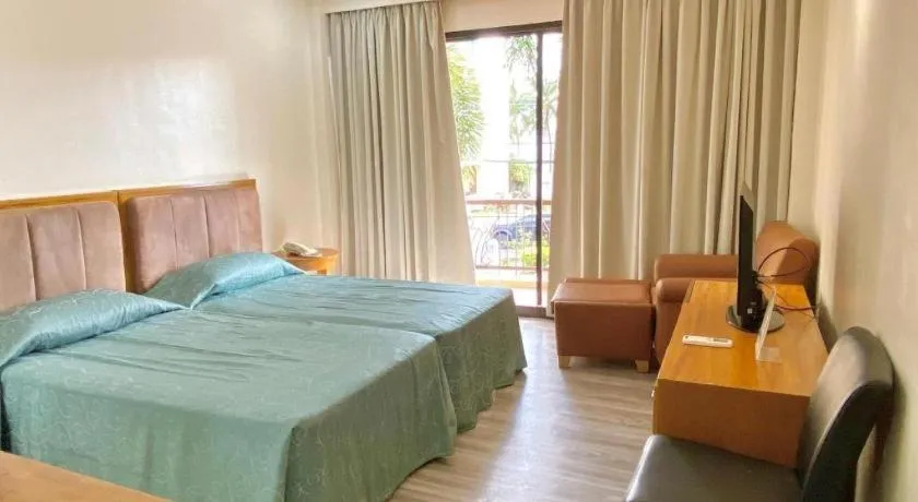 Bed in Bayfront Hotel Subic