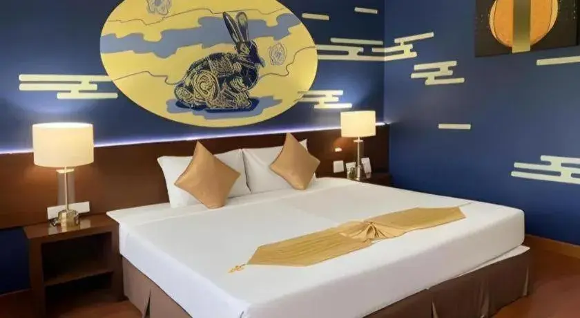 Bed in The Ligor City Hotel Bed in The Ligor City Hotel