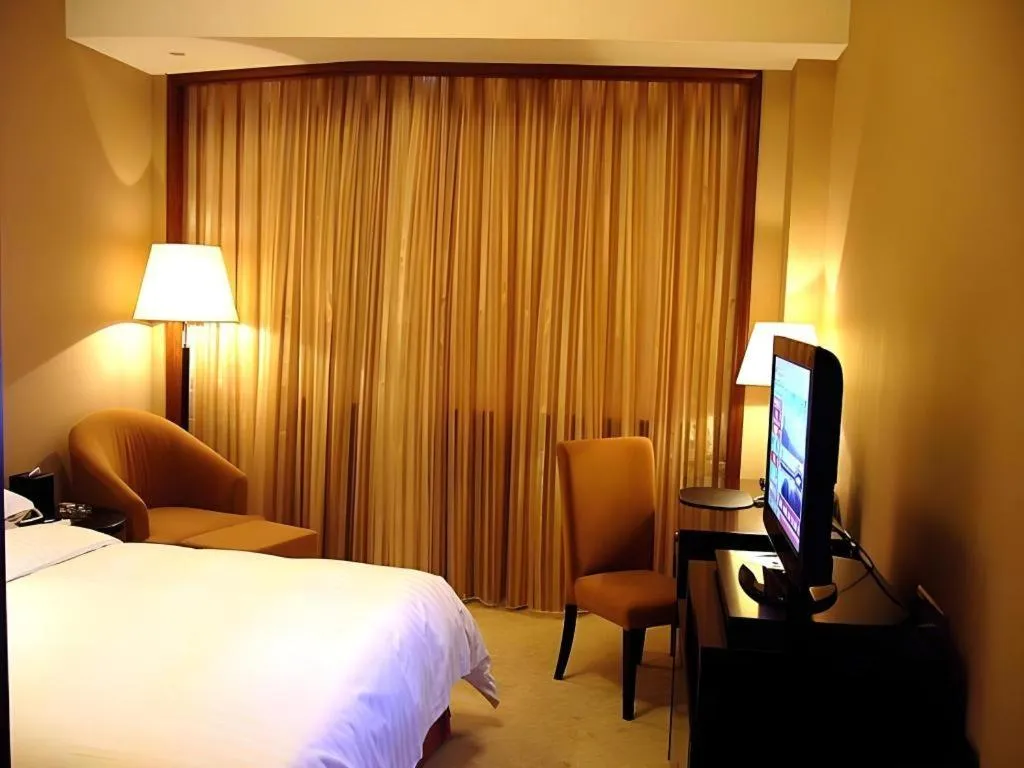 Bed in Jiande Peninsula Kaihao Hotel