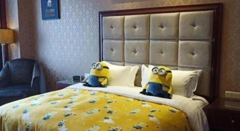 Bed in Jiande Peninsula Kaihao Hotel