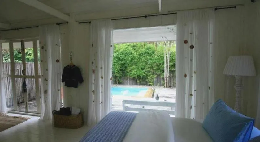 Bed in Brassiere Beach Hotel