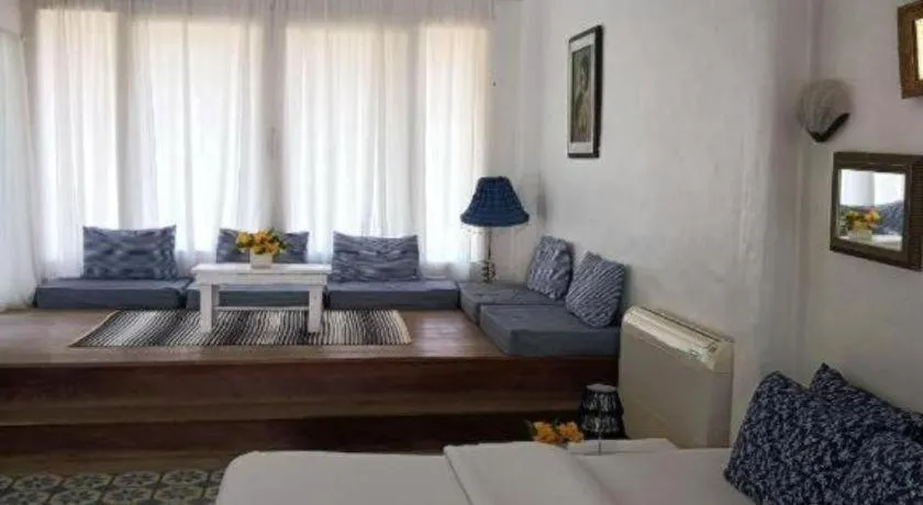 Bed in Brassiere Beach Hotel