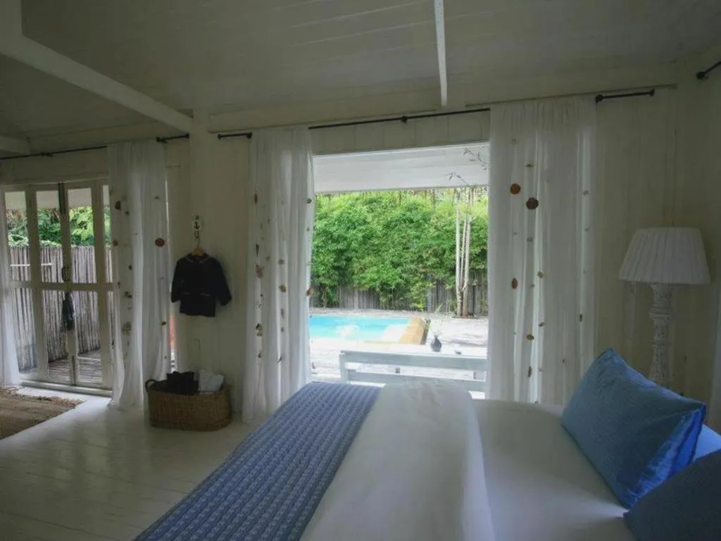 Bed in Brassiere Beach Hotel