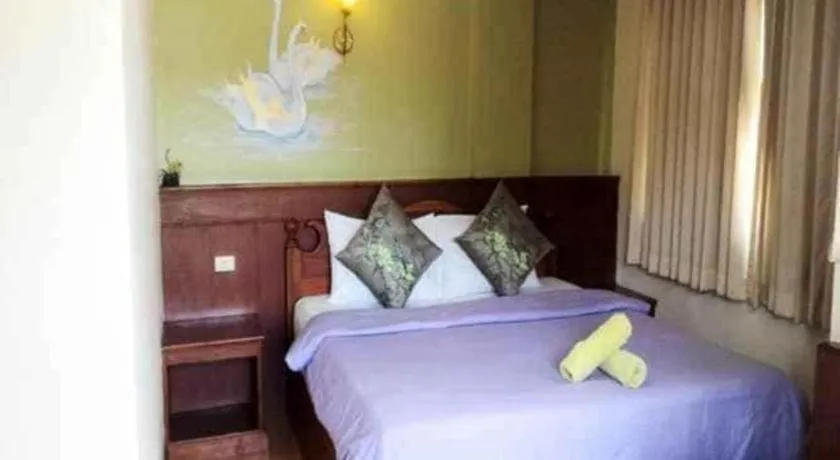 Bed in Loei Orchid Hotel