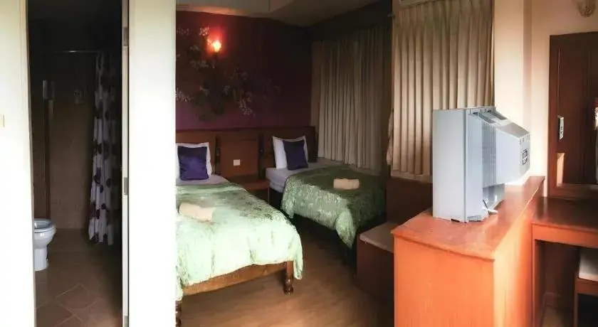 Bed in Loei Orchid Hotel Bed in Loei Orchid Hotel