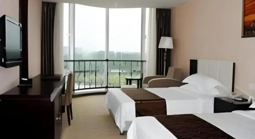 Bed in Wuhan Newport International Hotel Bed in Wuhan Newport International Hotel