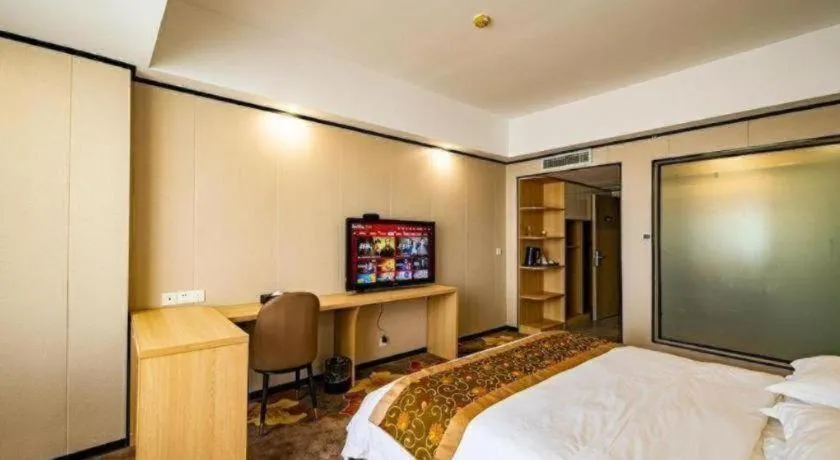 Bed in Wuhan Newport International Hotel