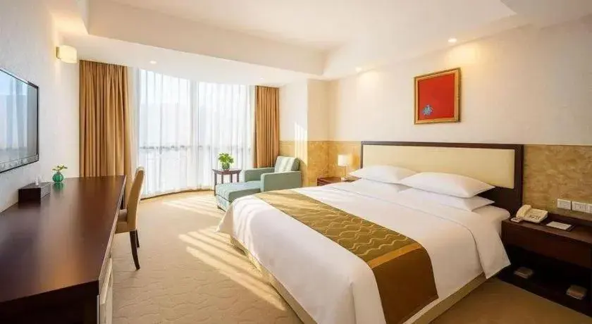 Bed in Wuhan Newport International Hotel Bed in Wuhan Newport International Hotel