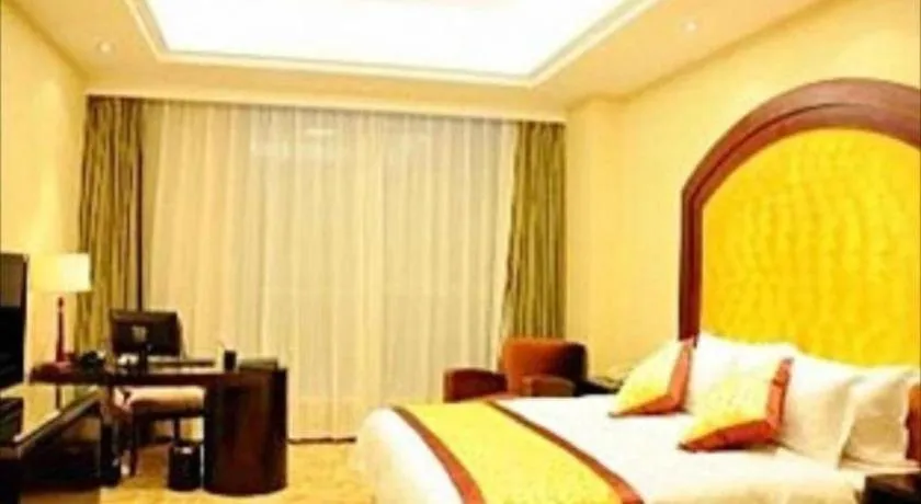 Bed in Qingdao Chengyang Detai Hotel