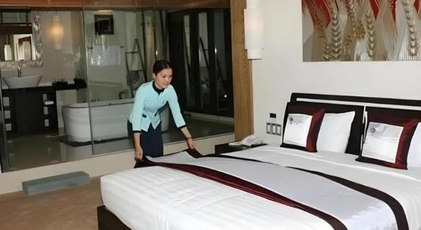 Bed in BMC Ha Tinh hotel
