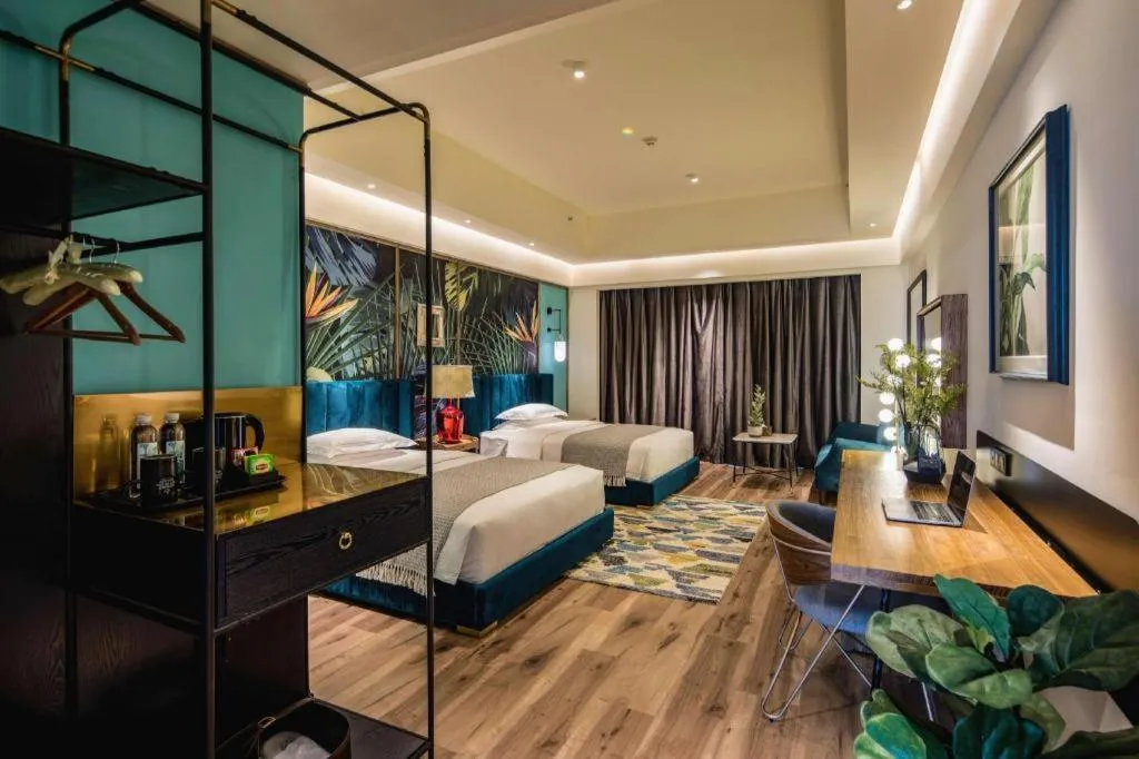 Bed in Country Garden Phoenix Hotel Xianning