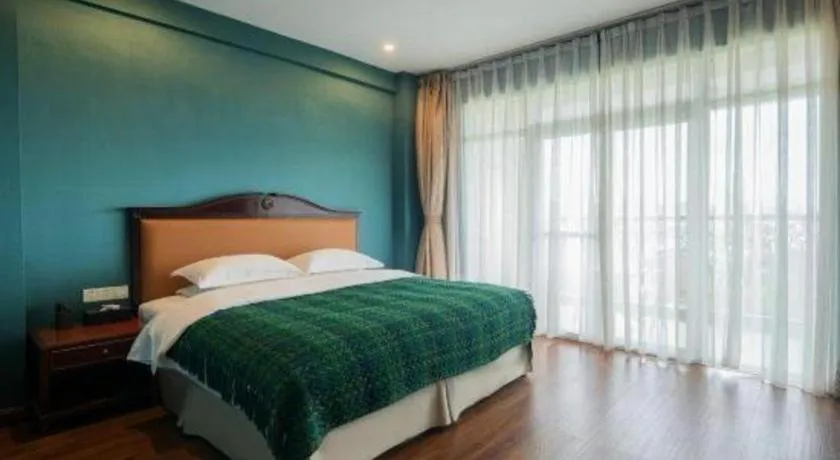 Bed in Country Garden Phoenix Hotel Xianning