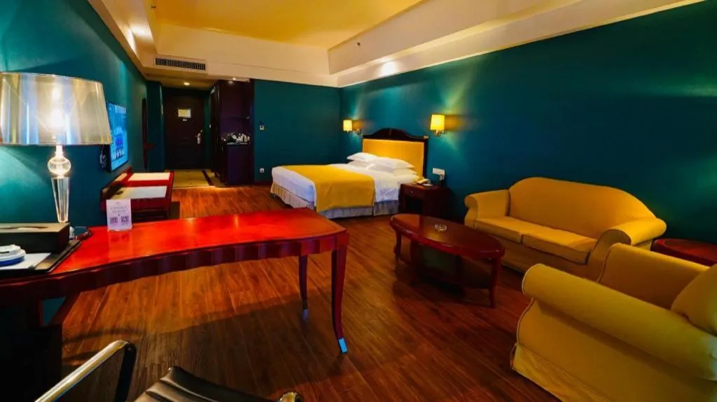 Bed in Country Garden Phoenix Hotel Xianning