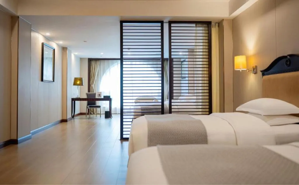 Bed in Country Garden Phoenix Hotel Xianning