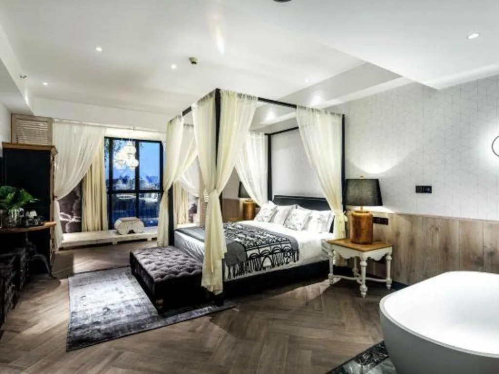 Bed in Country Garden Phoenix Hotel Xianning