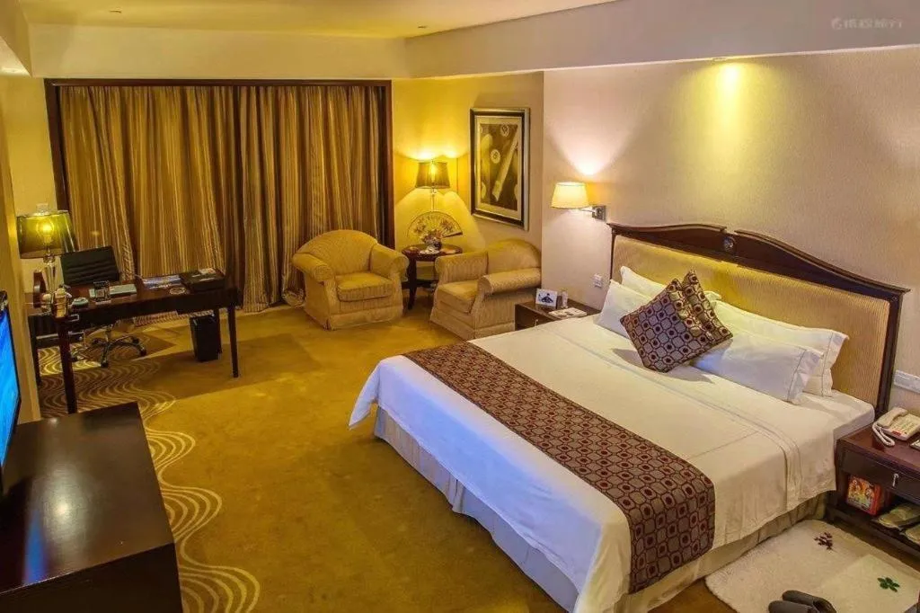 Bed in Country Garden Phoenix Hotel Xianning