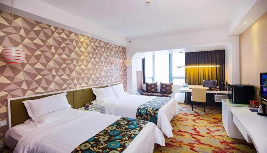 Bed in Zhoushan Changzheng Spring Hotel