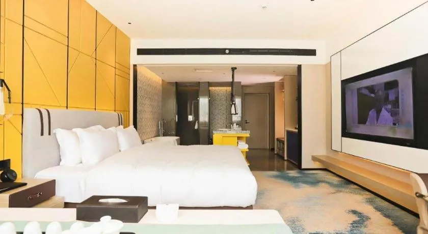 Bed in Fortune Hotel Longyan