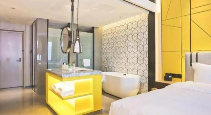 Bed in Fortune Hotel Longyan