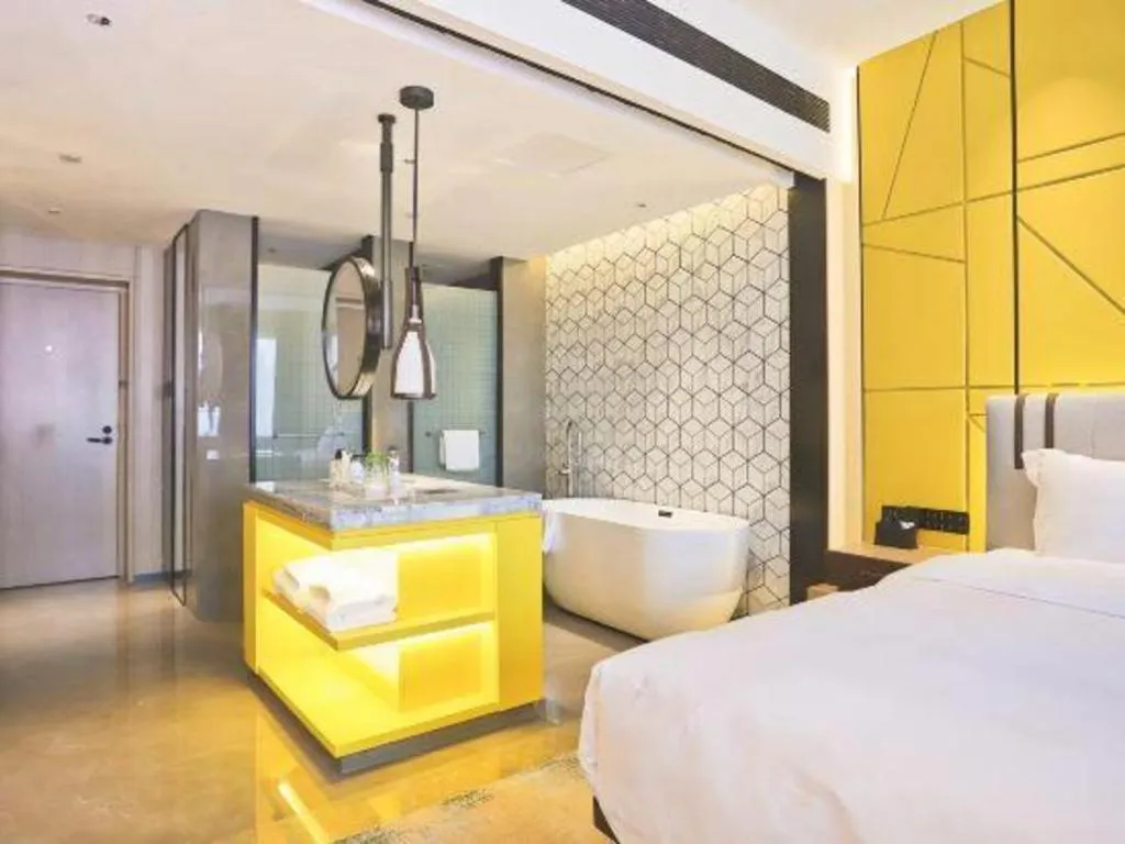 Bed in Fortune Hotel Longyan