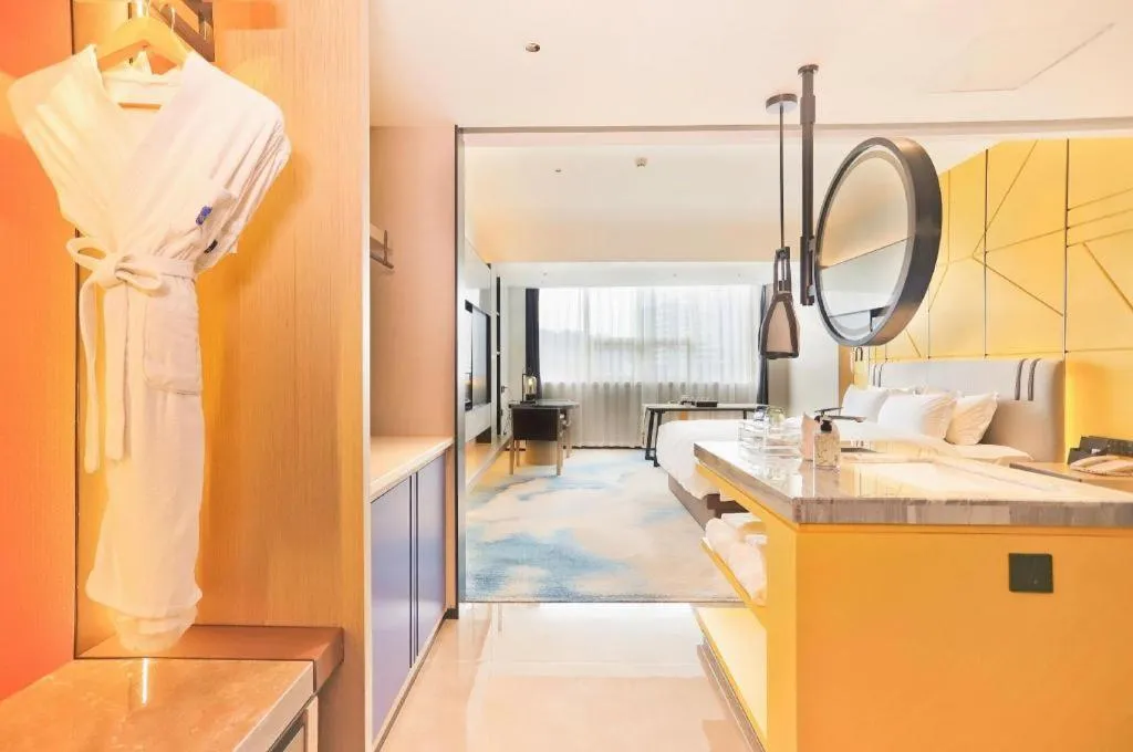 Bed in Fortune Hotel Longyan