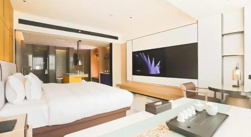 Bed in Fortune Hotel Longyan