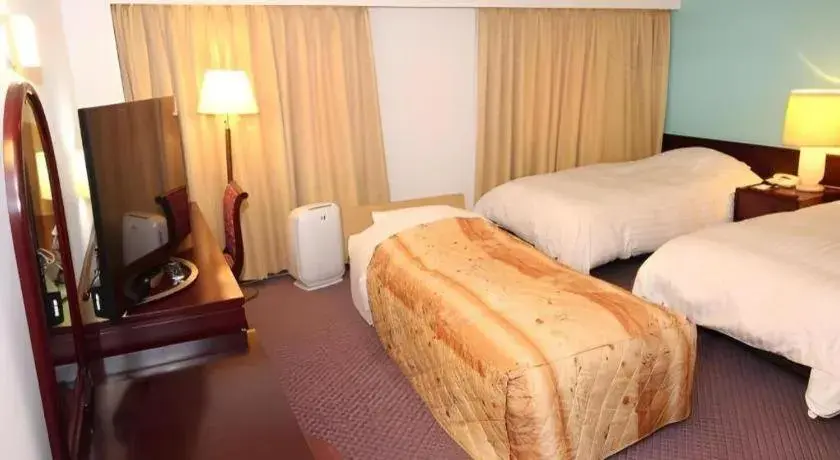 Bed in Oita Century Hotel Bed in Oita Century Hotel