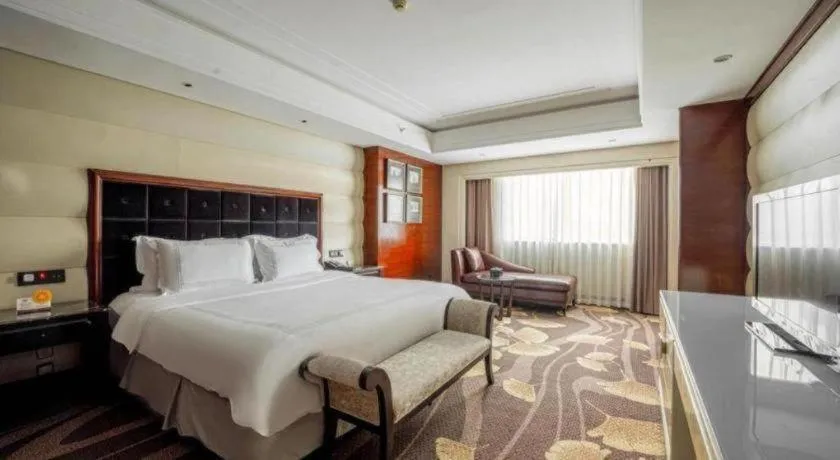 Bed in Wenling The Koro Hotel