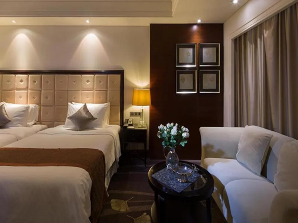 Bed in Wenling The Koro Hotel