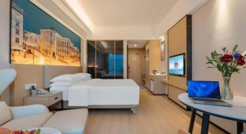 Bed in Exchange Bank Hotel Hainan