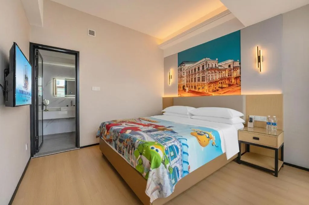 Bed in Exchange Bank Hotel Hainan