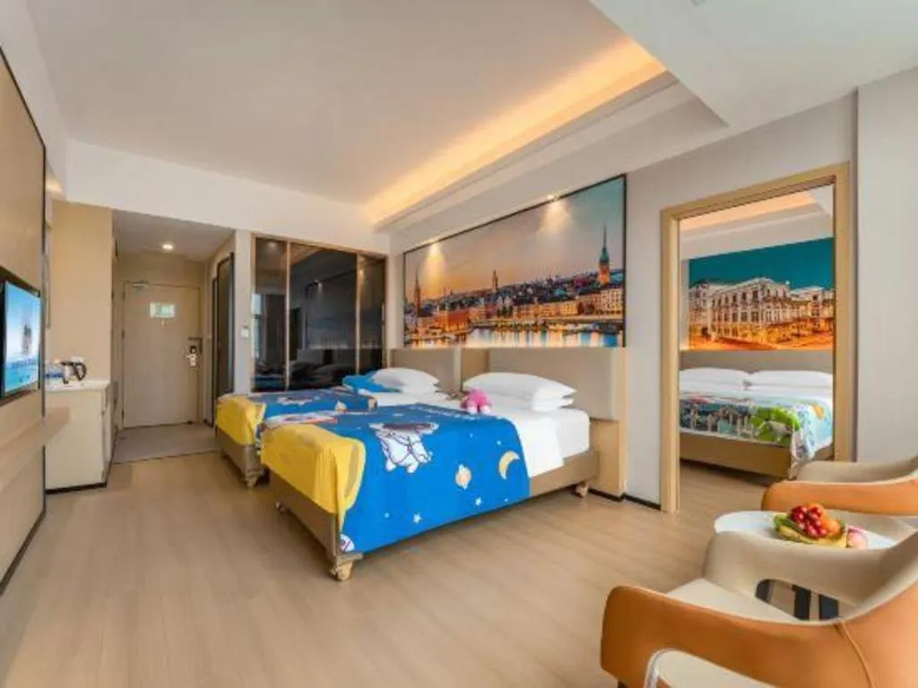 Bed in Exchange Bank Hotel Hainan