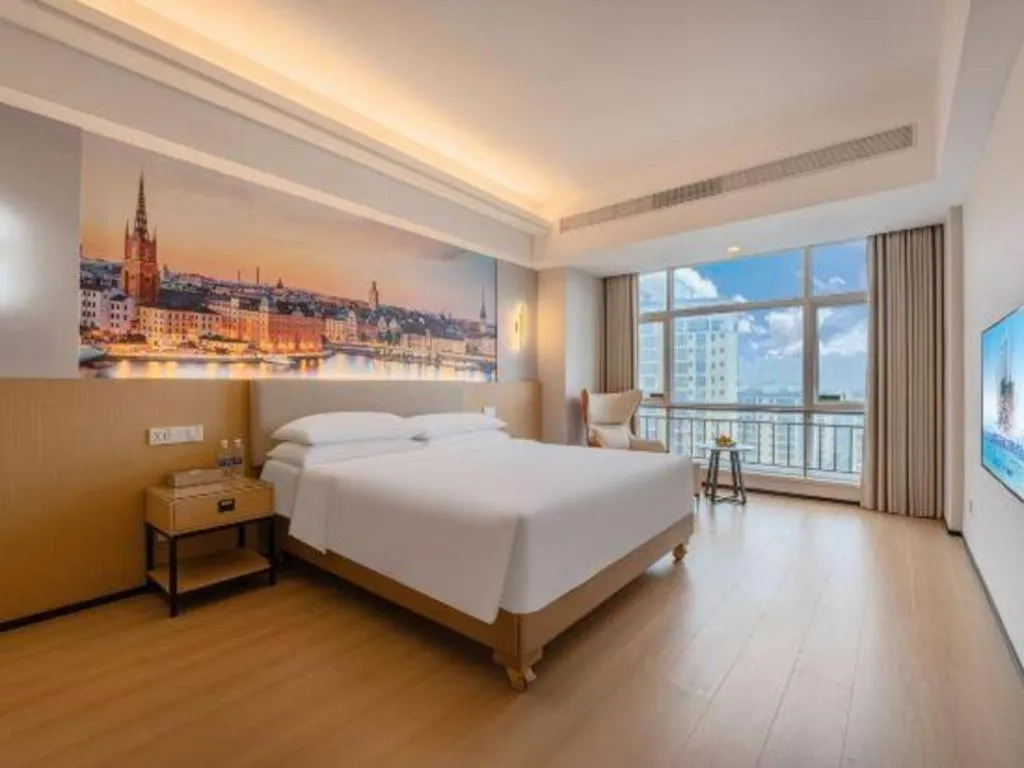 Bed in Exchange Bank Hotel Hainan