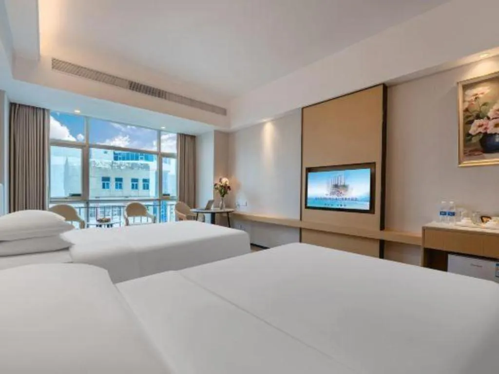 Bed in Exchange Bank Hotel Hainan
