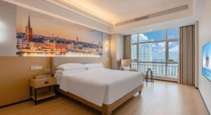 Bed in Exchange Bank Hotel Hainan