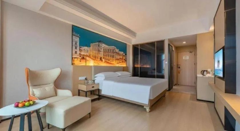 Bed in Exchange Bank Hotel Hainan