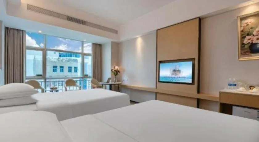 Bed in Exchange Bank Hotel Hainan