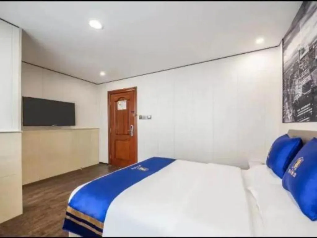 Bed in Super 8 Hotel Xiamen Railway Station