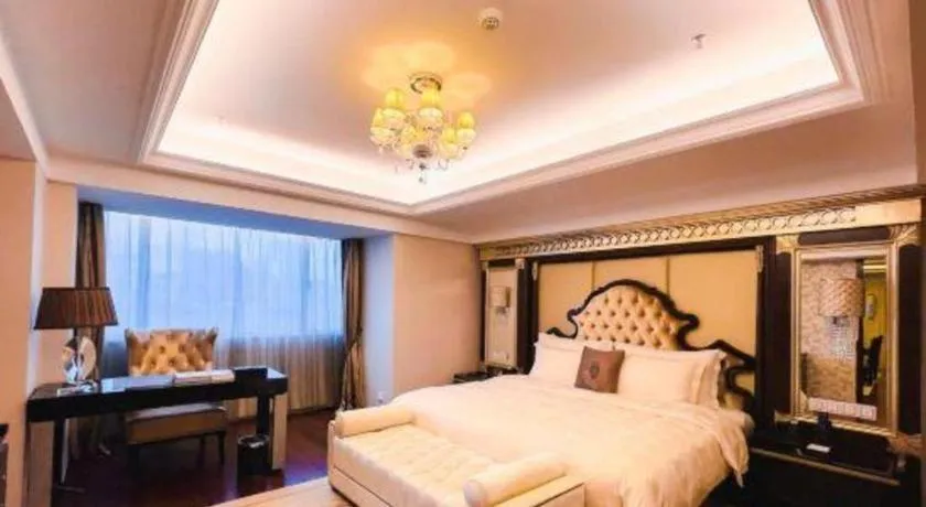 Bed in Yunhai Hotel Zhuhai