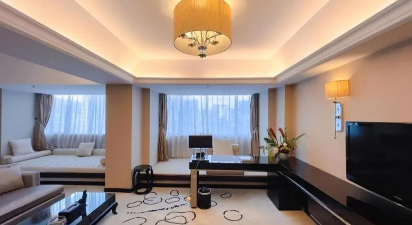 Bed in Yunhai Hotel Zhuhai