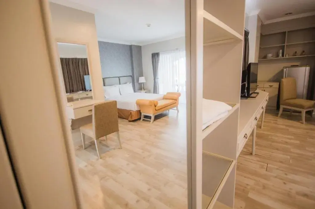 Bed in Romance Hotel Srinakarin Bed in Romance Hotel Srinakarin