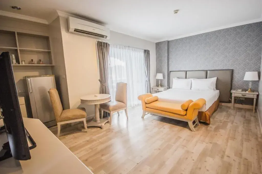 Bed in Romance Hotel Srinakarin Bed in Romance Hotel Srinakarin