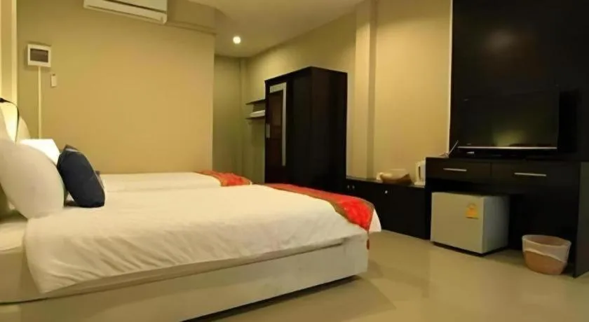Bed in I-House Chiangrai
