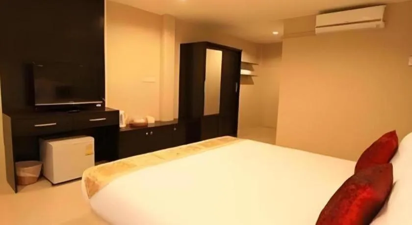 Bed in I-House Chiangrai