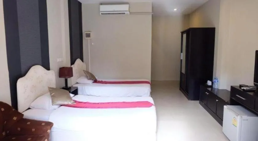 Bed in I-House Chiangrai