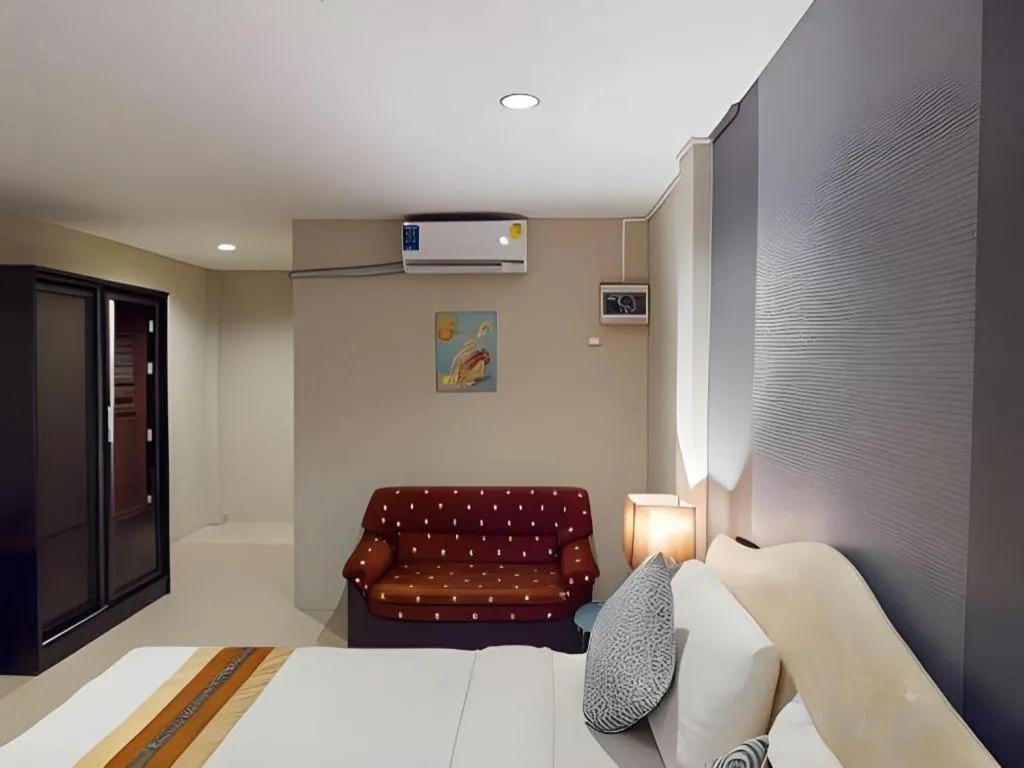 Bed in I-House Chiangrai