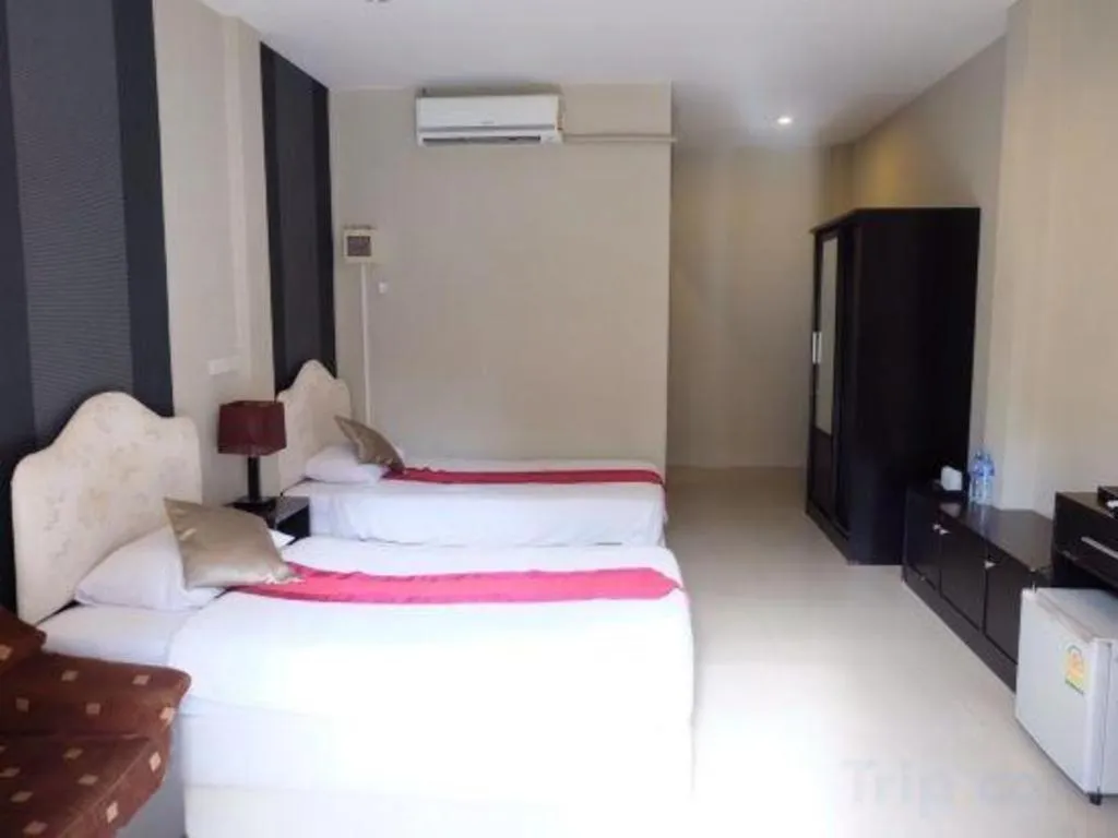 Bed in I-House Chiangrai