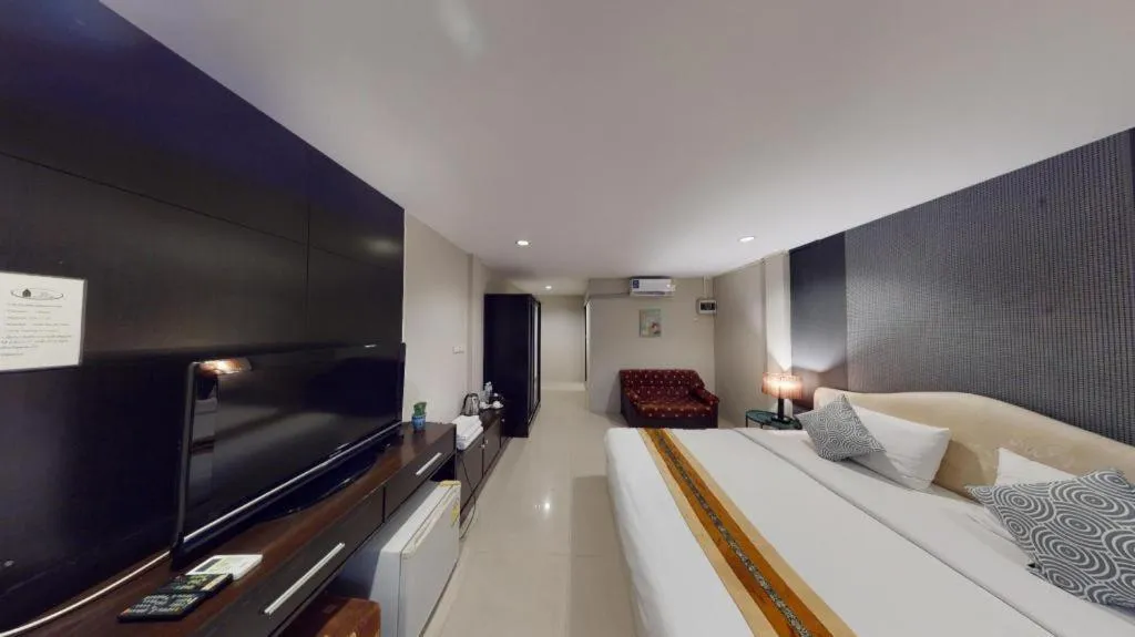 Bed in I-House Chiangrai