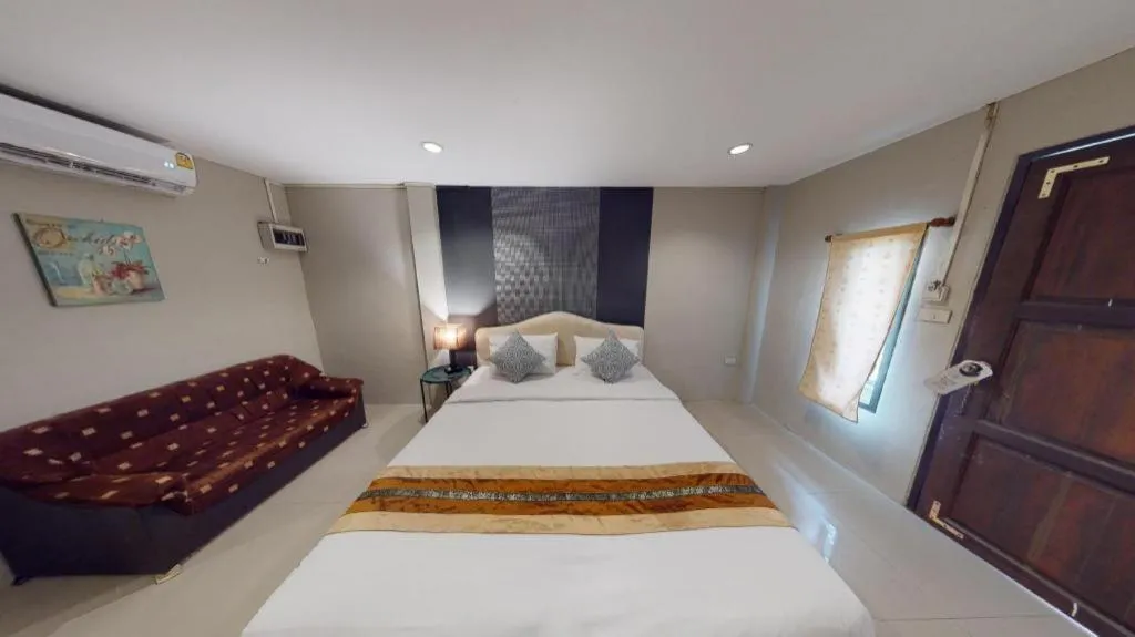 Bed in I-House Chiangrai