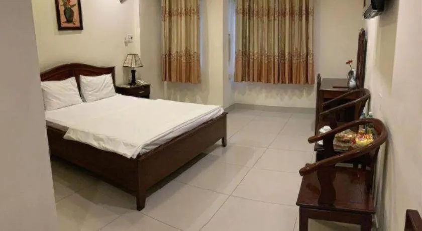 Bed in Nui Thanh Hotel